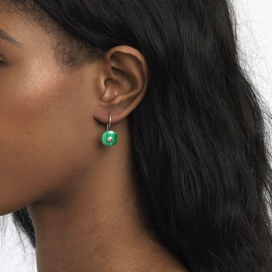 Malachite Earring Beads