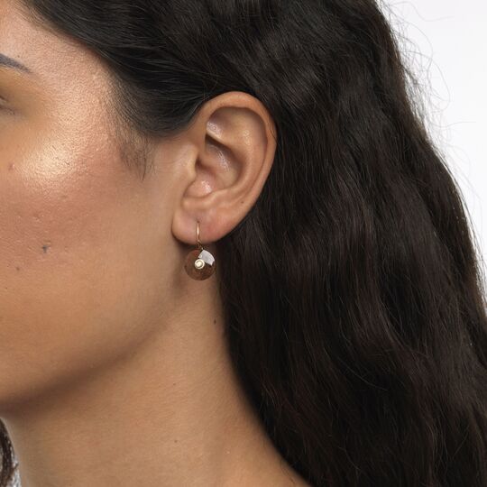 Smoky Quartz Earring Beads