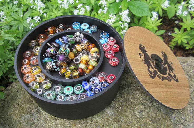 Trollbeads Black Jewellery Box