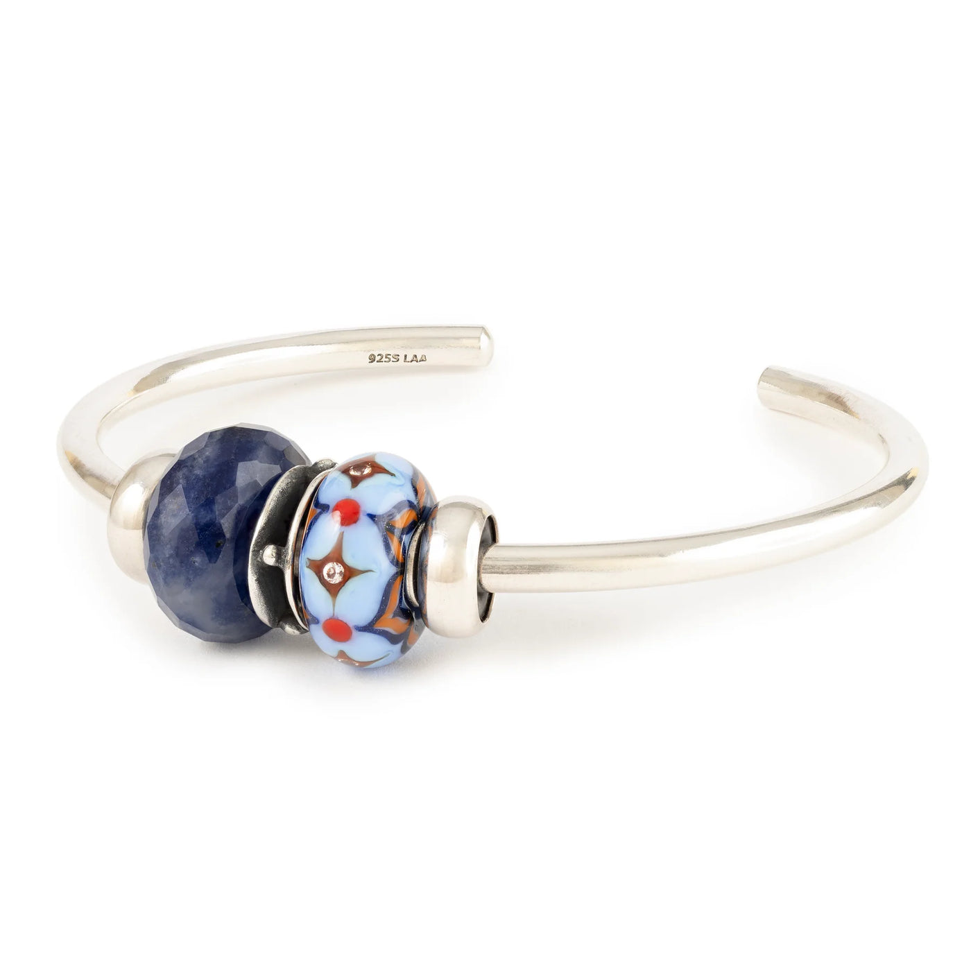 Azure Porcelain Gleam Bangle