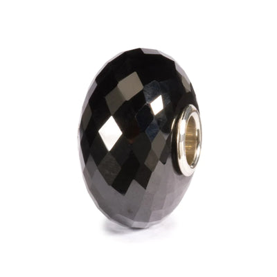 Black Onyx Silver Bangle