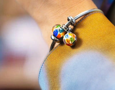 Midnight Confetti Tassel