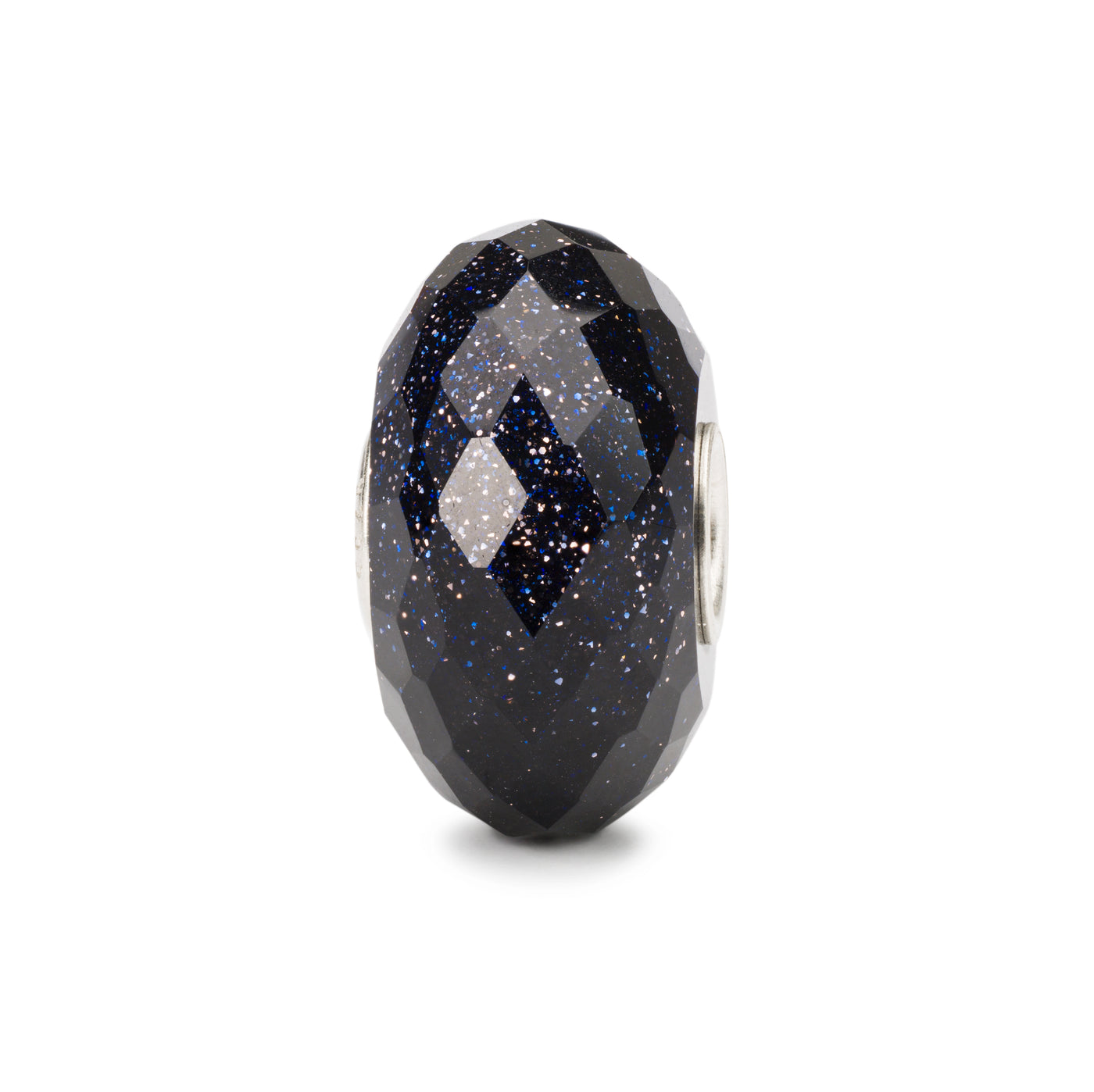 Faceted Blue Goldstone